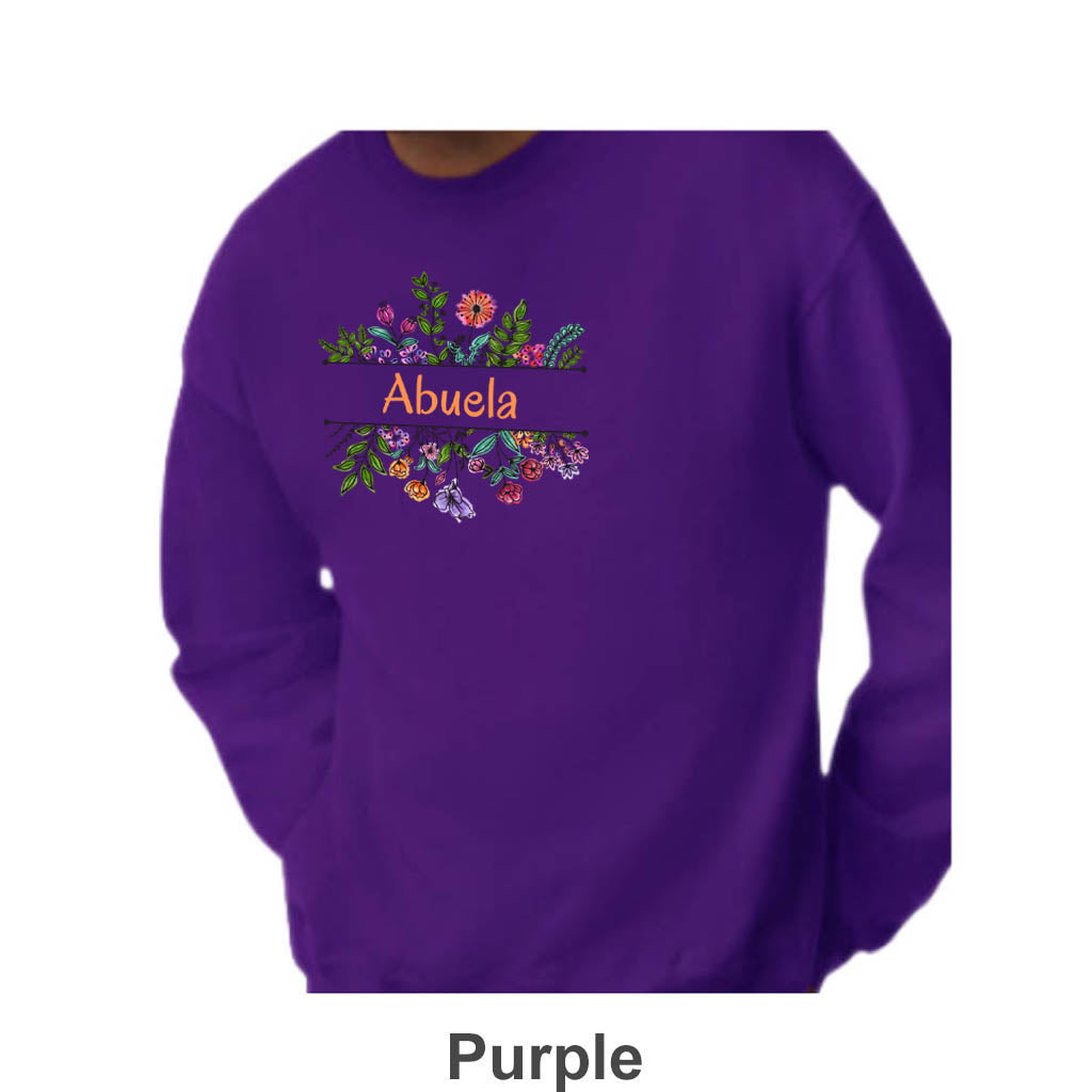Abuela Design on Adult Unisex Crewneck