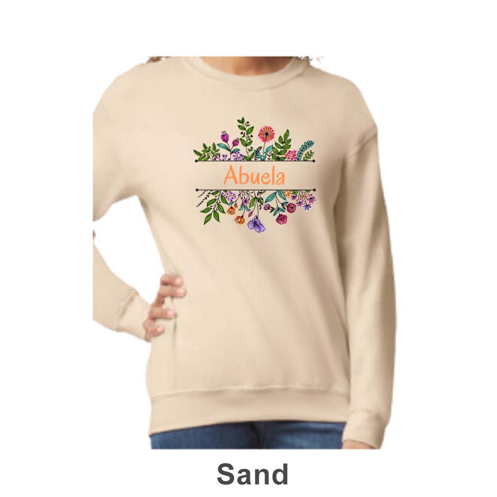Abuela Design on Adult Unisex Crewneck