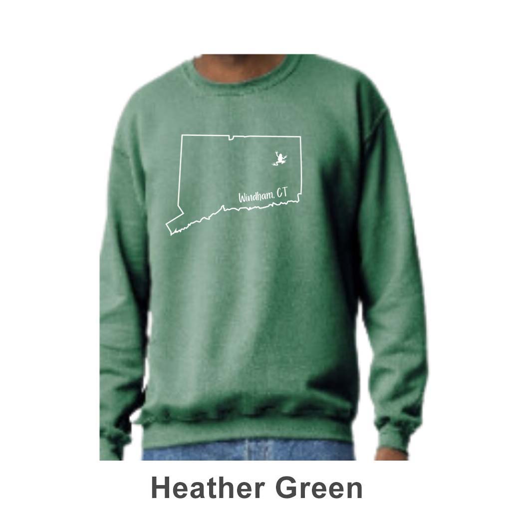 Windham CT Design on Adult Unisex Crewneck