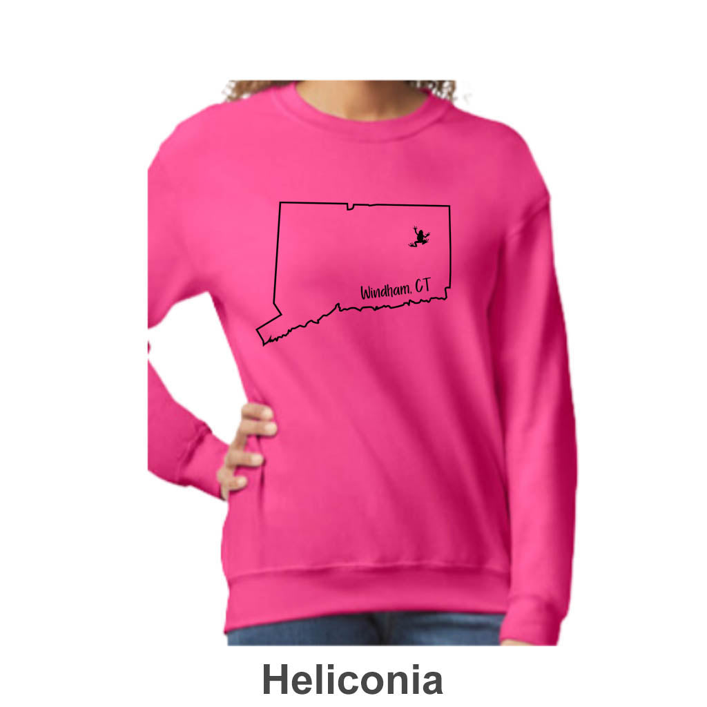 Windham CT Design on Adult Unisex Crewneck