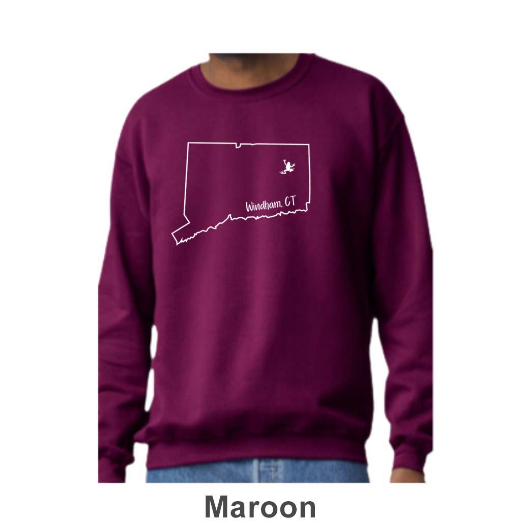 Windham CT Design on Adult Unisex Crewneck