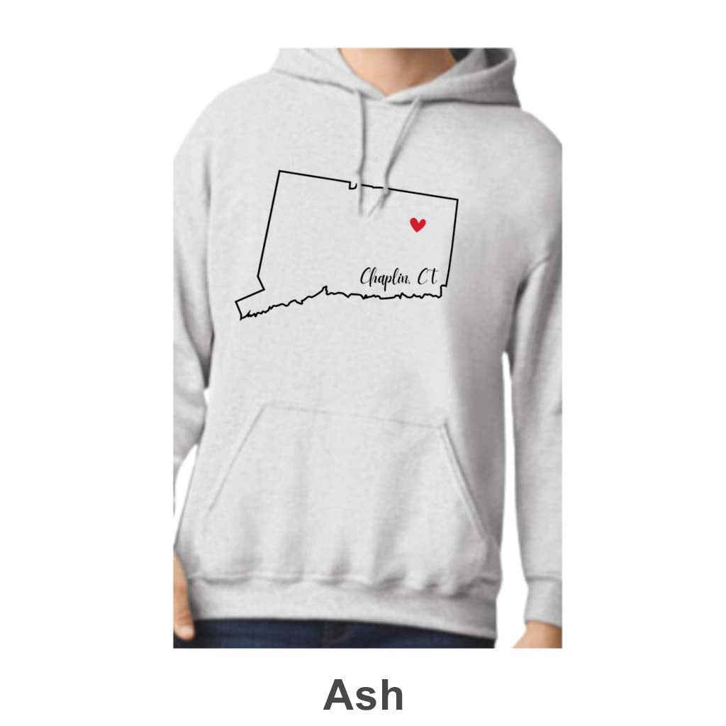 Chaplin CT Design on Adult Unisex Hoodie