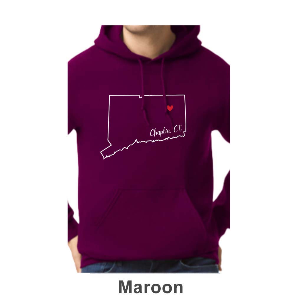 Chaplin CT Design on Adult Unisex Hoodie