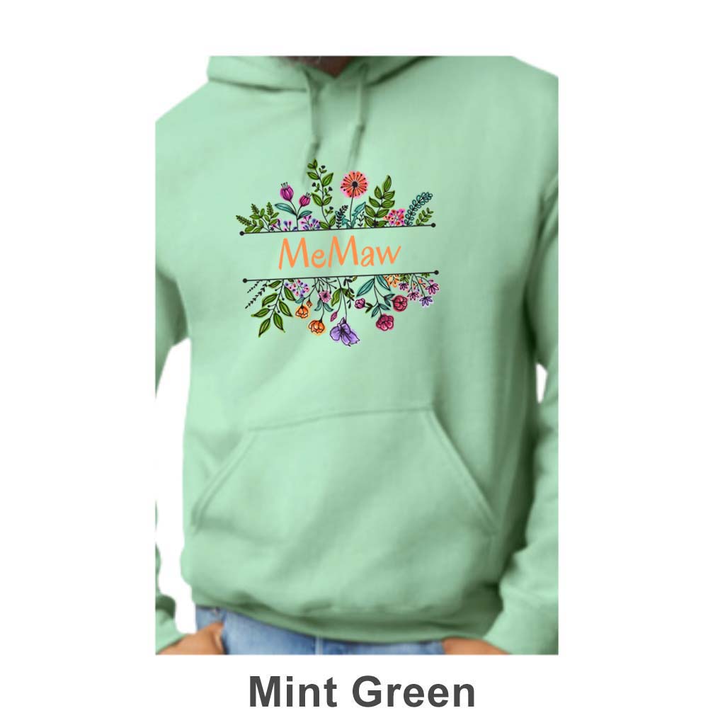 MeMaw Design on Adult Unisex Hoodie