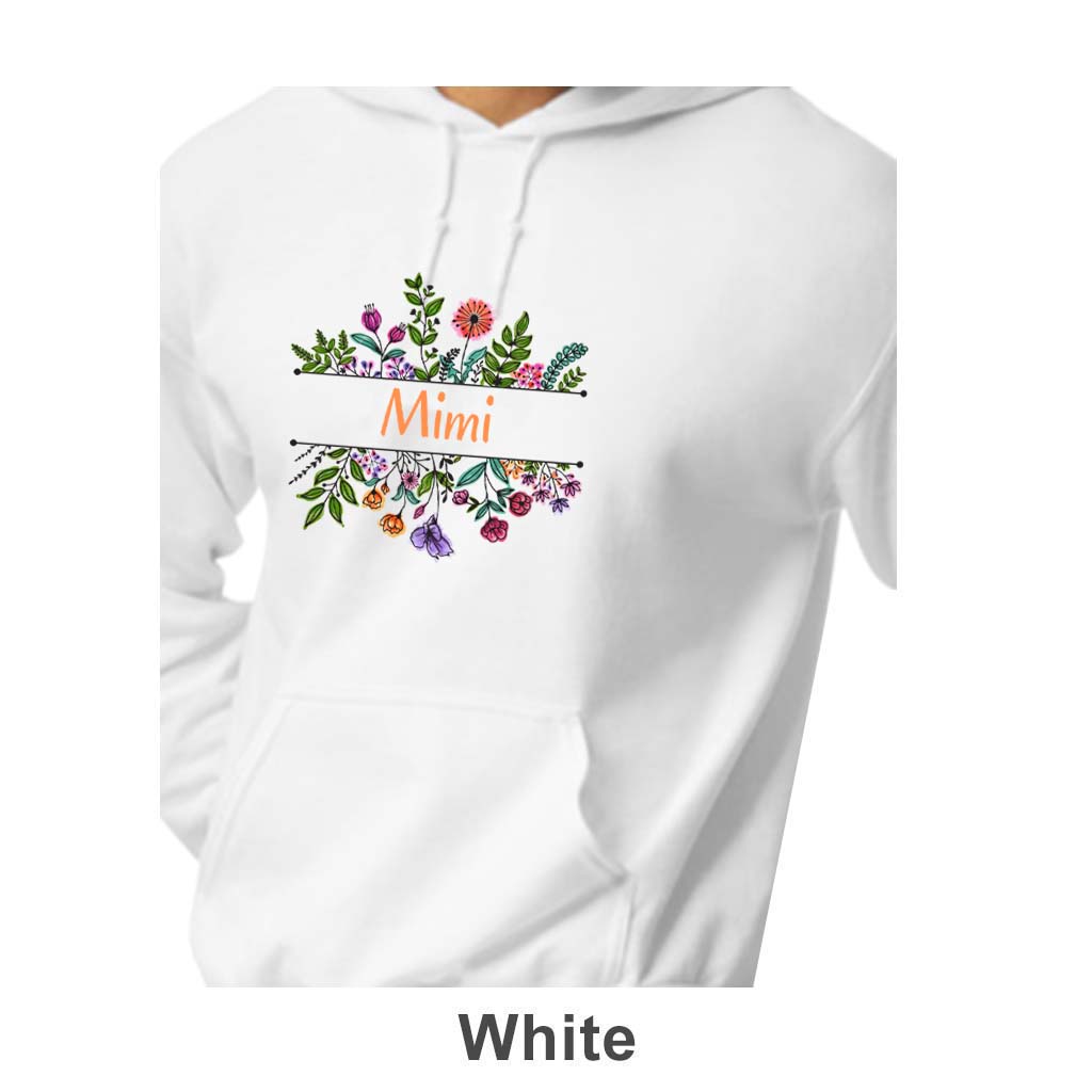 Mimi Design on Adult Unisex Hoodie