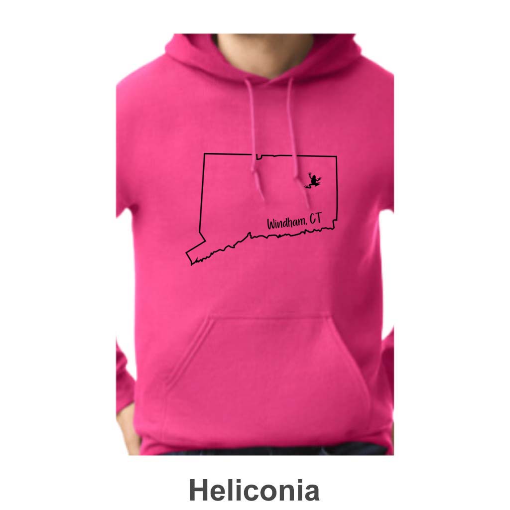 Windham CT Design on Adult Unisex Hoodie