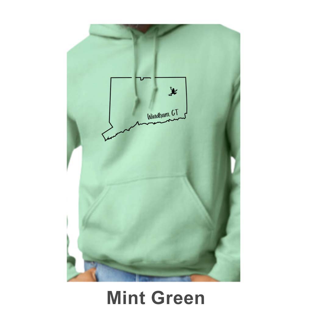 Windham CT Design on Adult Unisex Hoodie