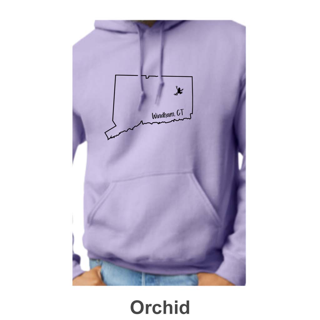 Windham CT Design on Adult Unisex Hoodie