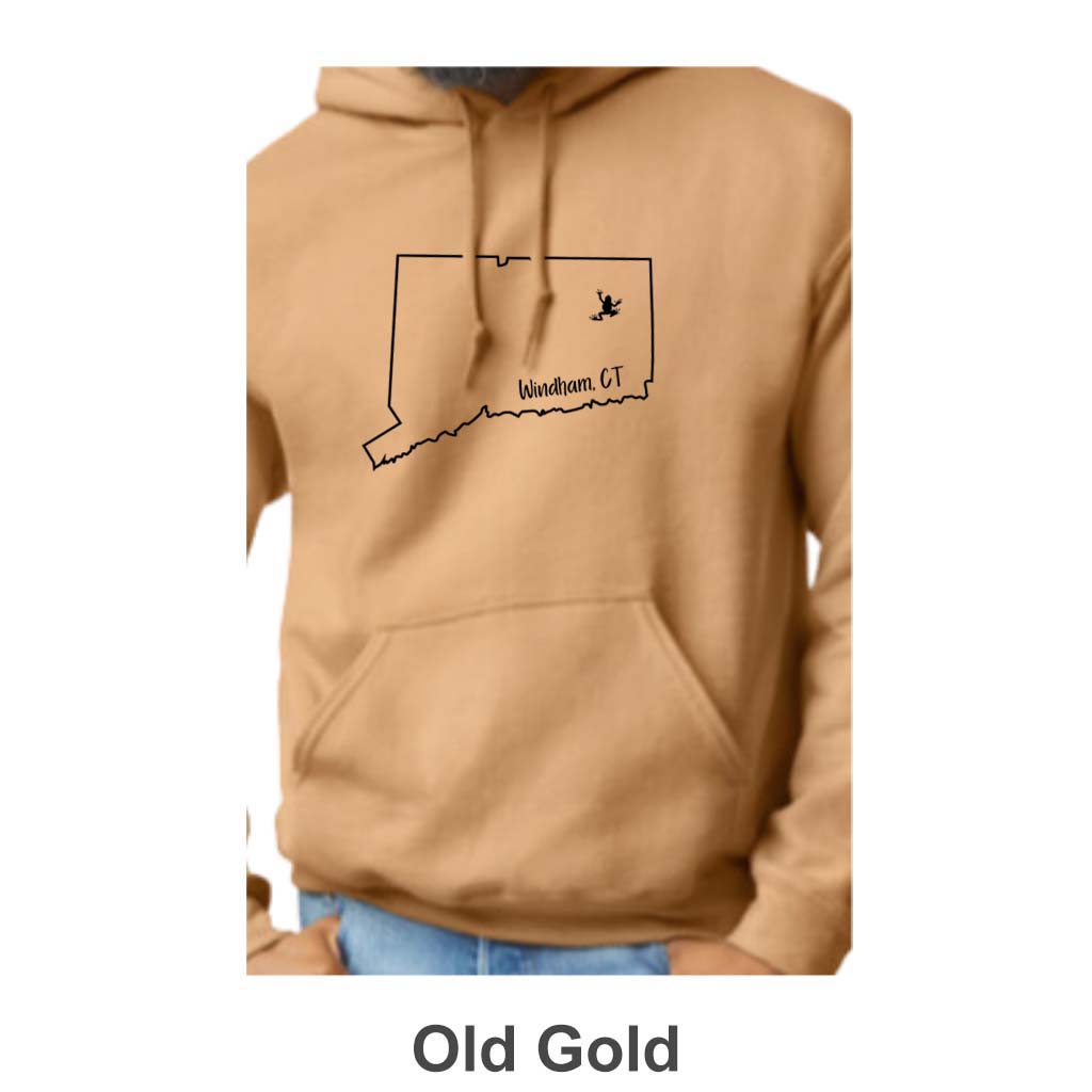 Windham CT Design on Adult Unisex Hoodie