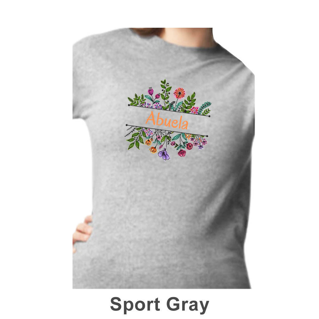 Abuela Design on Adult Unisex Long Sleeve Shirt