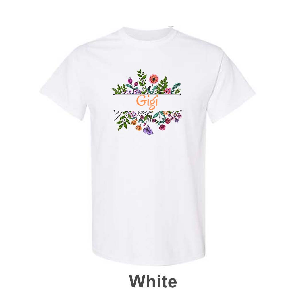 Gigi Design on Adult Unisex T-Shirt