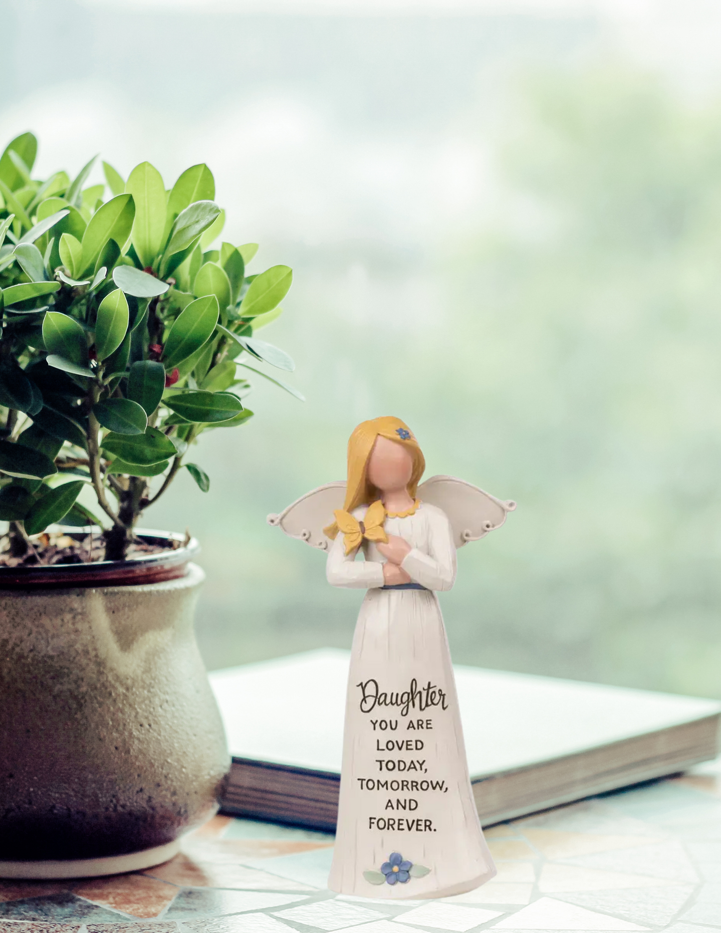 Butterfly Garden – Daughter Angel Figurine