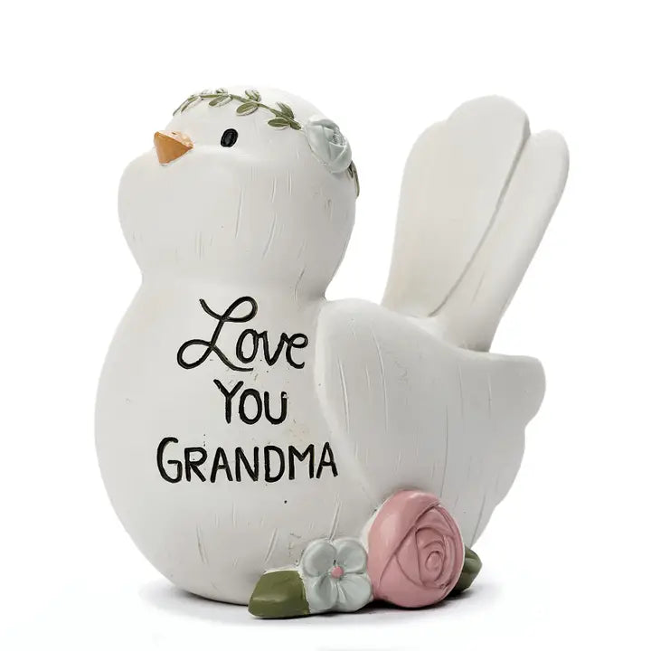 Graceful Sentiments Bird - Grandma Figurine