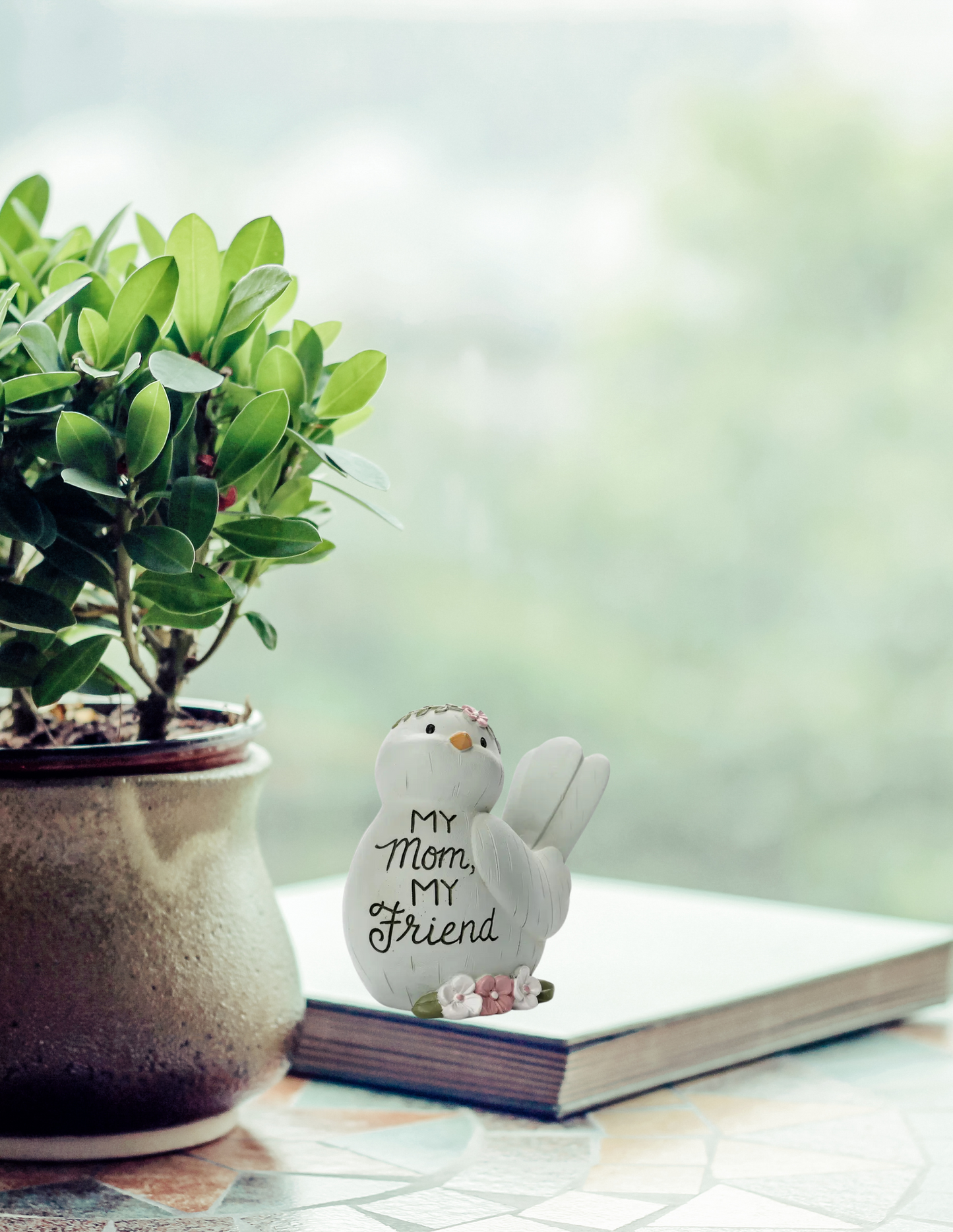 Graceful Sentiments Bird - Mom Figurine