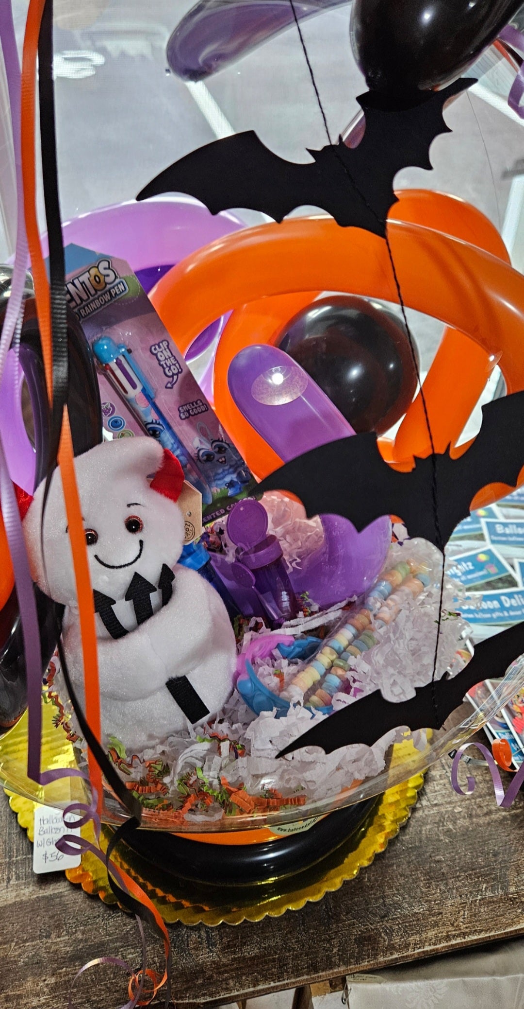 Halloween Stuffed Balloons