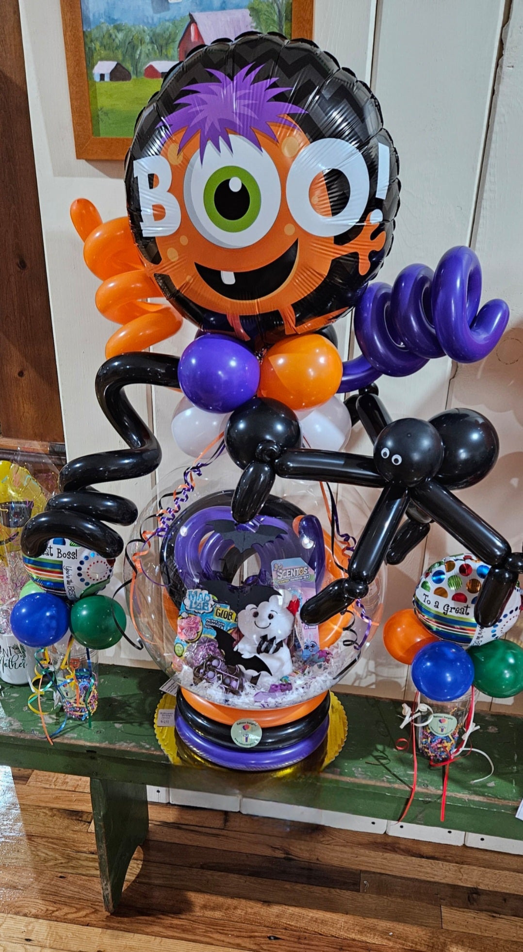 Halloween Stuffed Balloons