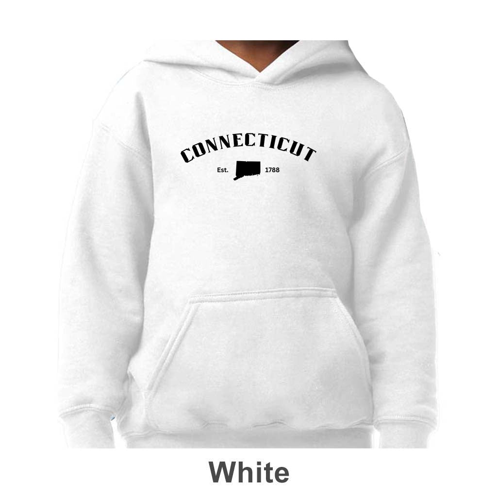 Connecticut Design on Youth Hoodie