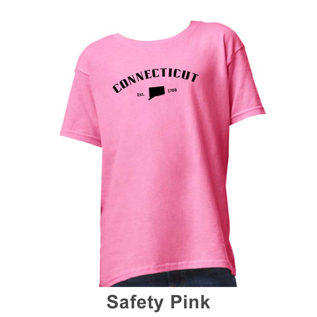Connecticut Design on Youth T-Shirt
