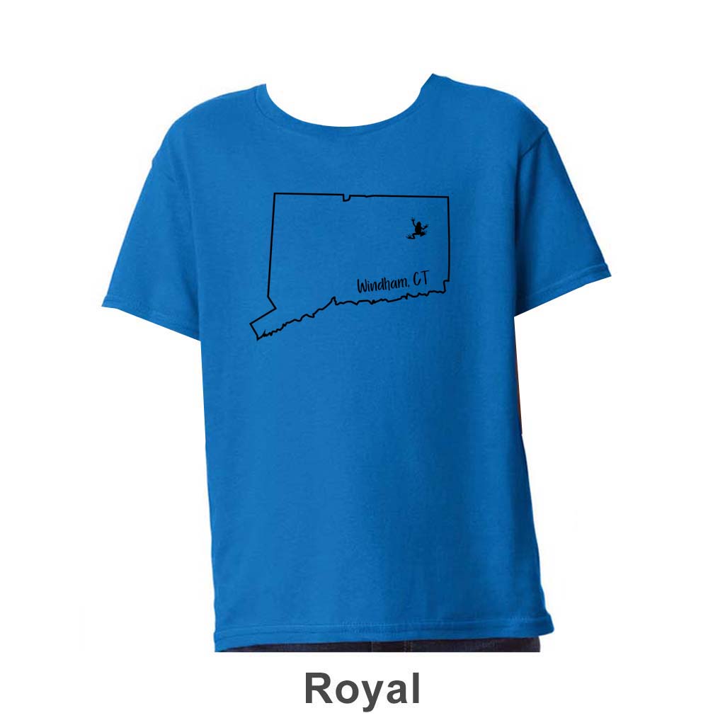 Windham CT Design on Youth T-Shirt