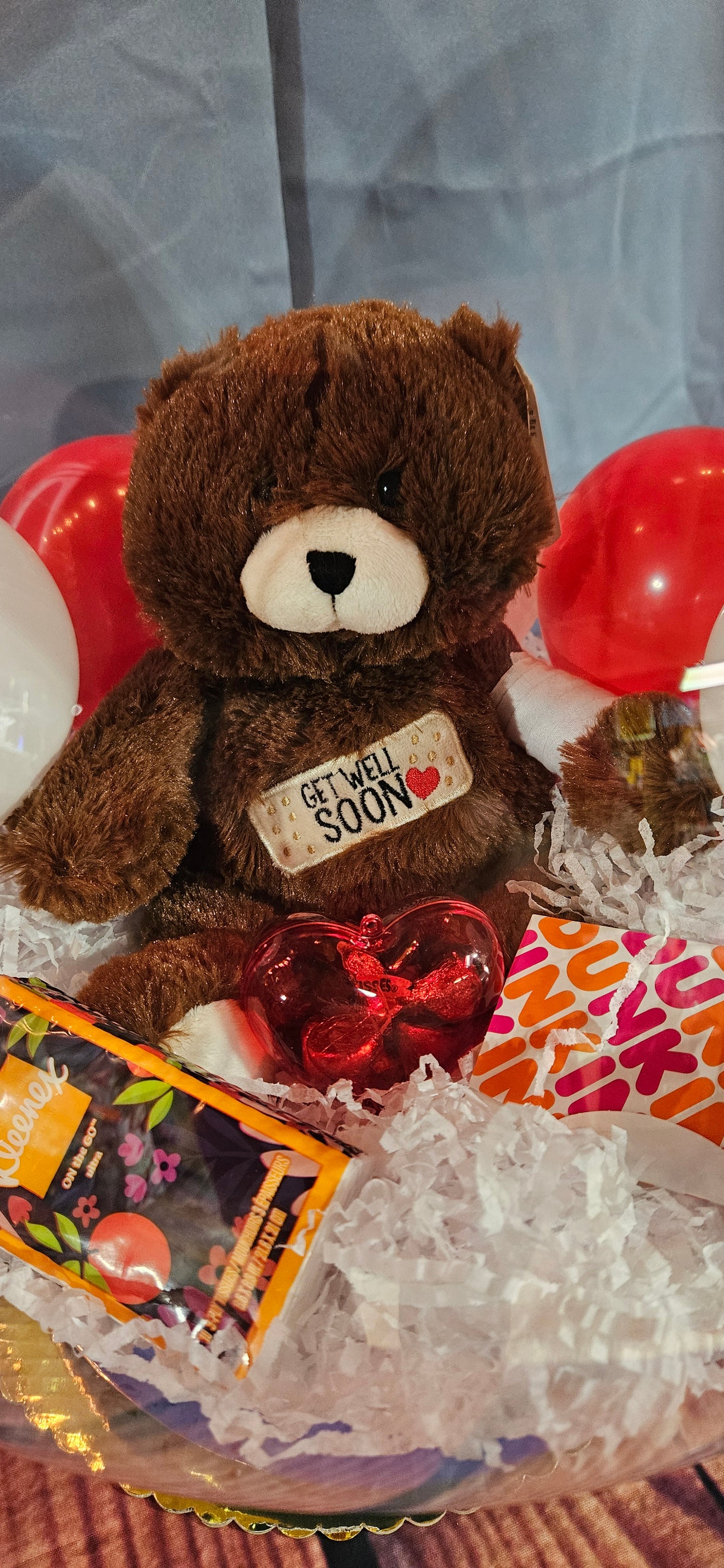 Get Well Cuddly Bear w/ Cast