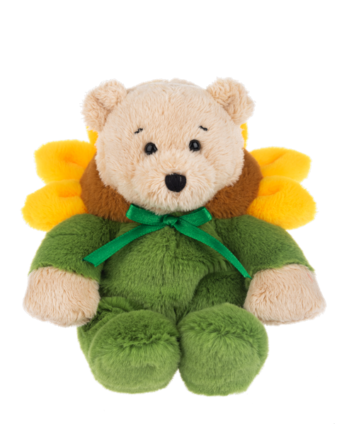 Wee Bears Bloomy Sunflower Plush