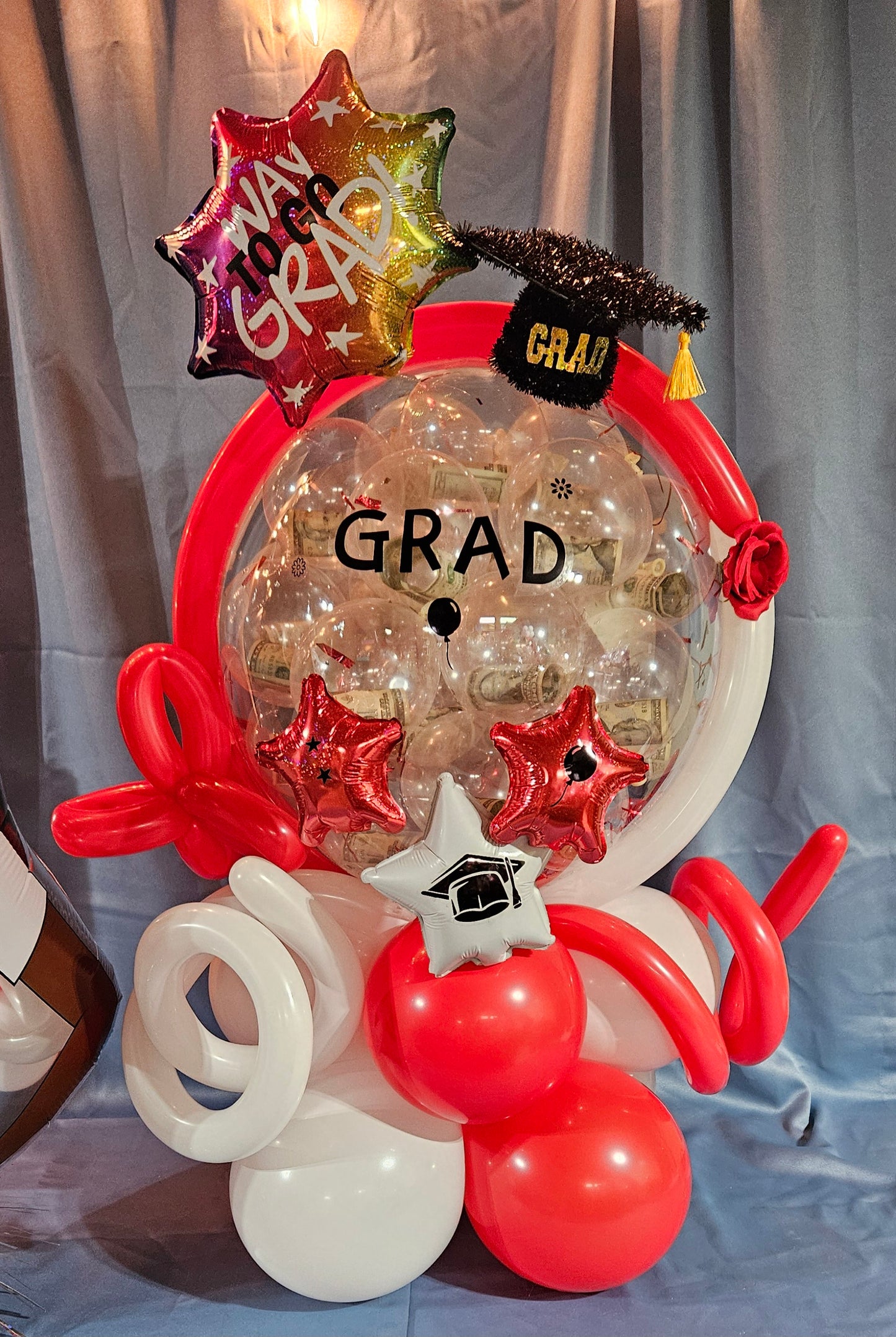Balloon - Graduation w/Money