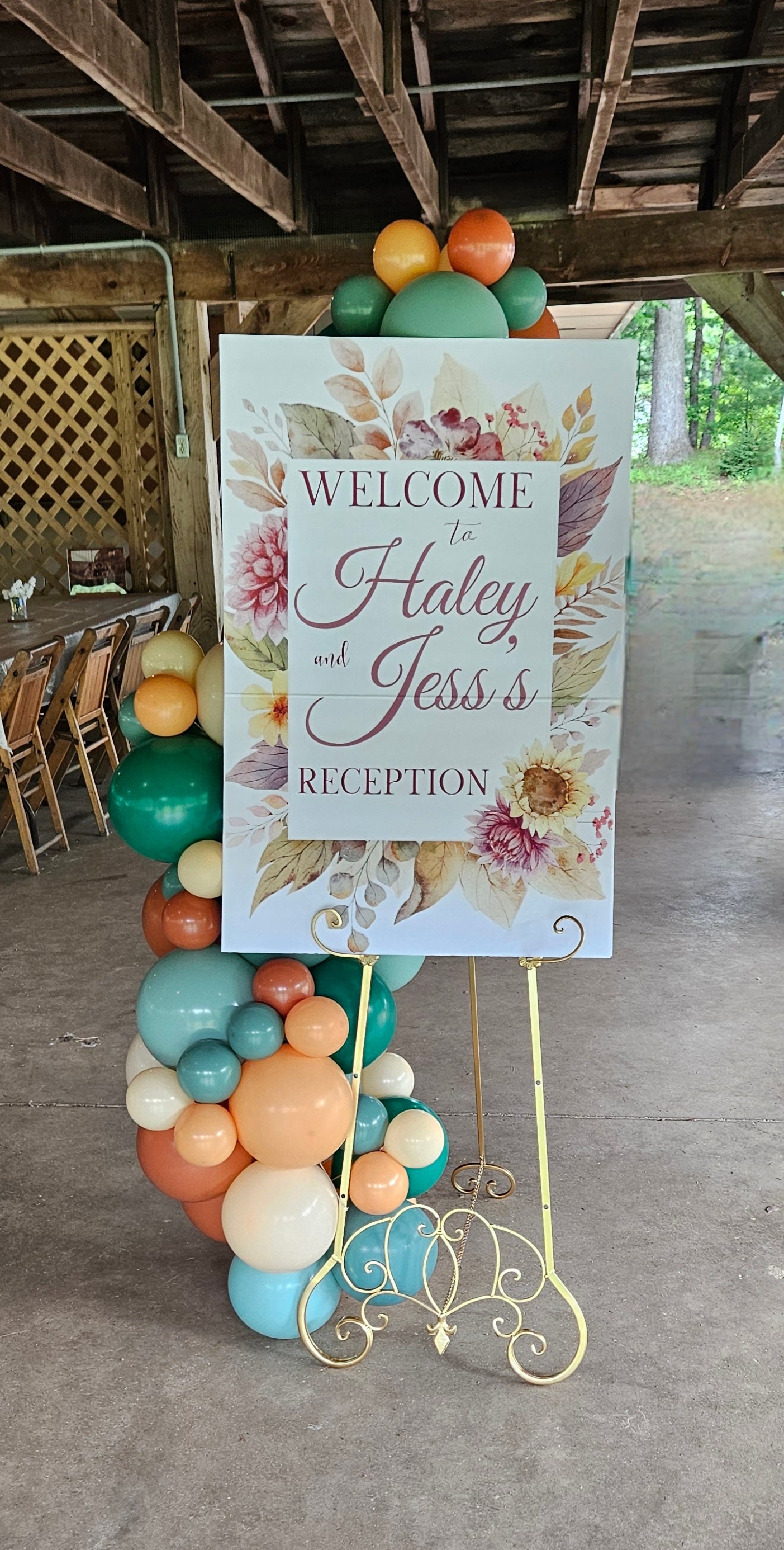 Special Order Welcome Sign with Balloons
