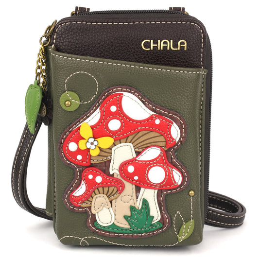 Chala Wallet Crossbody - Mushroom