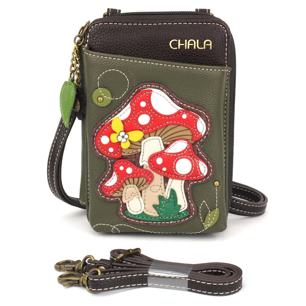 Chala Wallet Crossbody - Mushroom