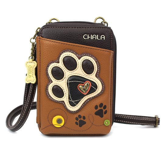 Chala Wallet Crossbody - Paw Print