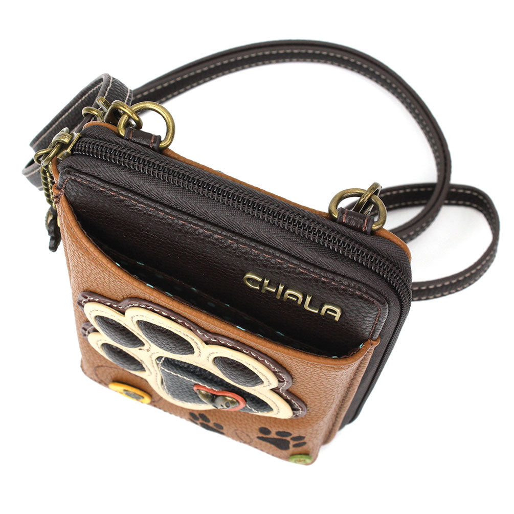 Chala Wallet Crossbody - Paw Print