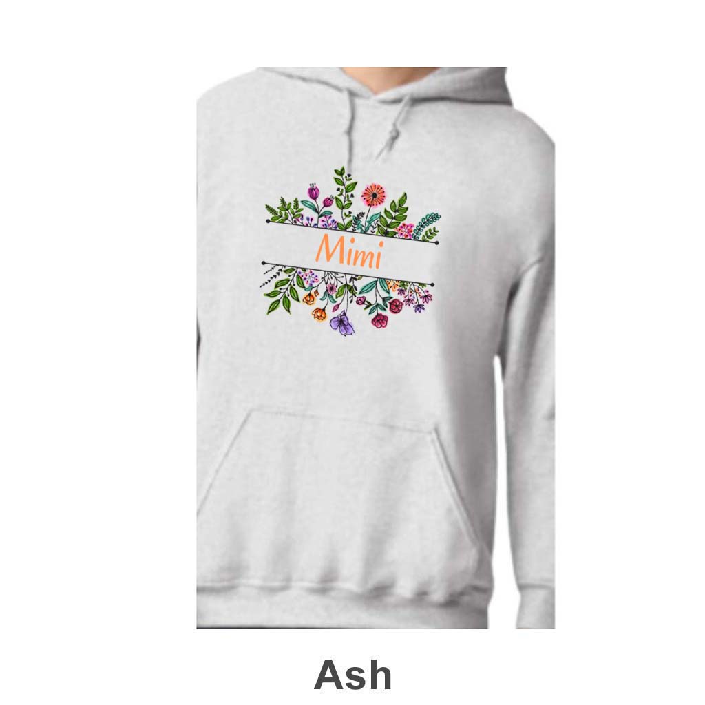 Mimi Design on Adult Unisex Hoodie