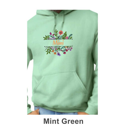 Mimi Design on Adult Unisex Hoodie