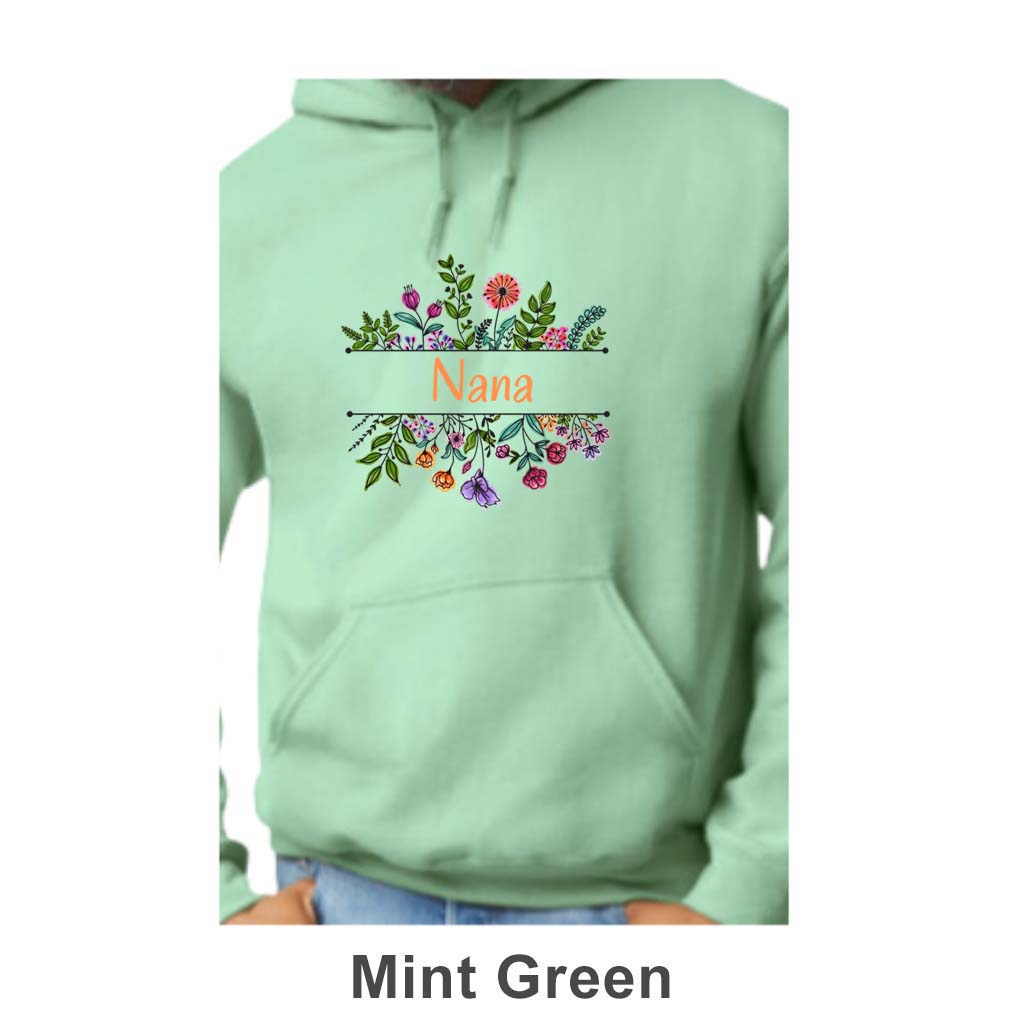 Nana Design on Adult Unisex Hoodie