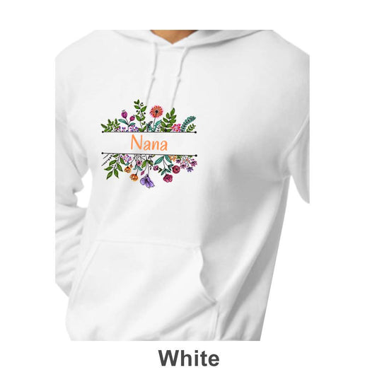 Nana Design on Adult Unisex Hoodie