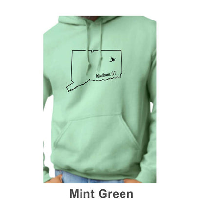 Windham CT Design on Adult Unisex Hoodie
