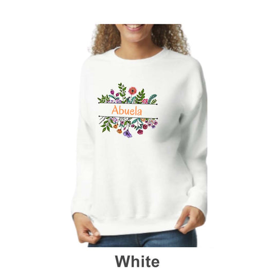 Abuela Design on Adult Unisex Long Sleeve Shirt
