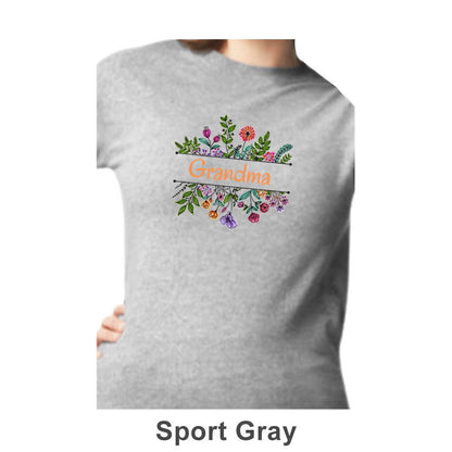 Grandma Design on Adult Unisex Long Sleeve Shirt