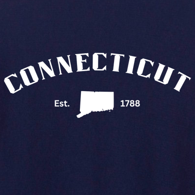 Connecticut  Design on Canvas Tote Bag