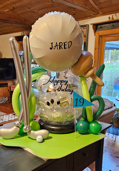 Add a Name or Phrase in Vinyl Lettering to the Balloon