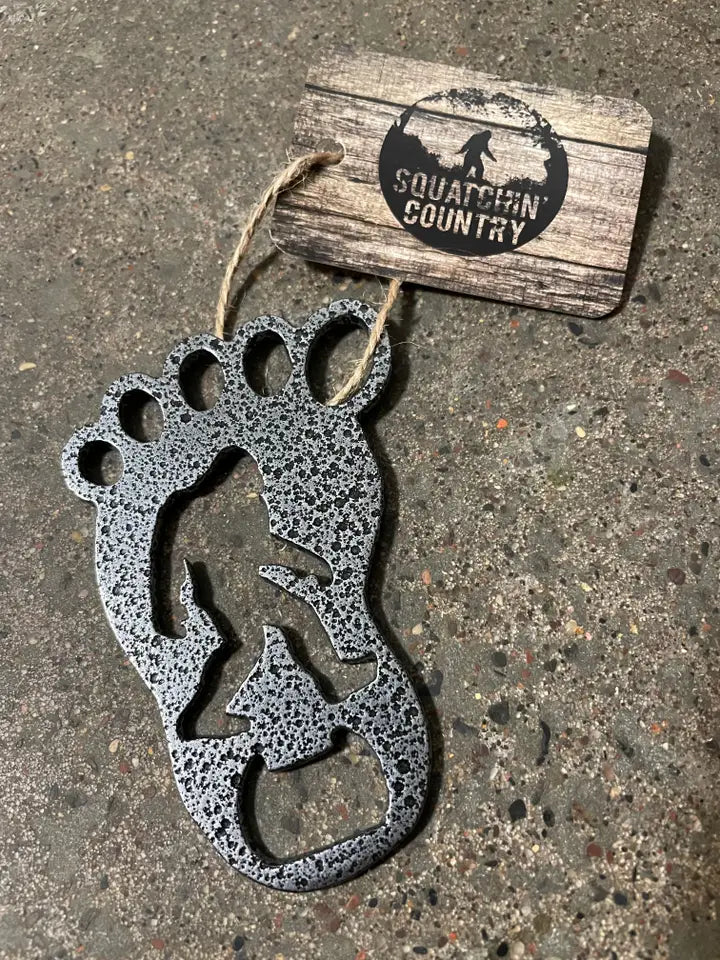 Squatchin' Country Heavy Duty Steel Bottle Opener