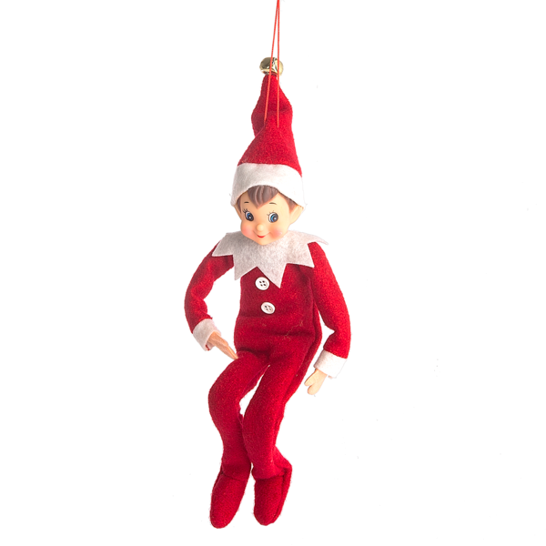 Boy Elf Ornament