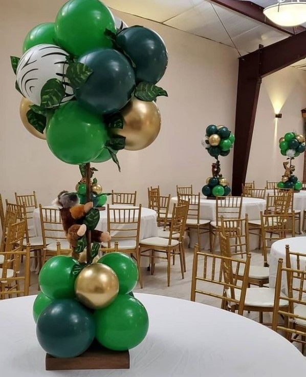 Baby Shower Balloon Centerpiece