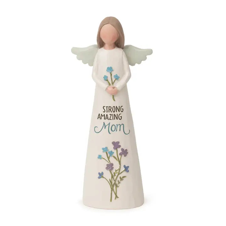 Fresh Flowers - Mom Angel Figurine