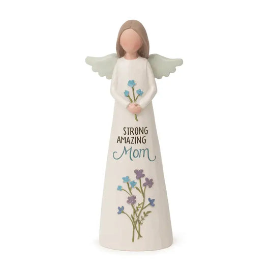 Fresh Flowers - Mom Angel Figurine
