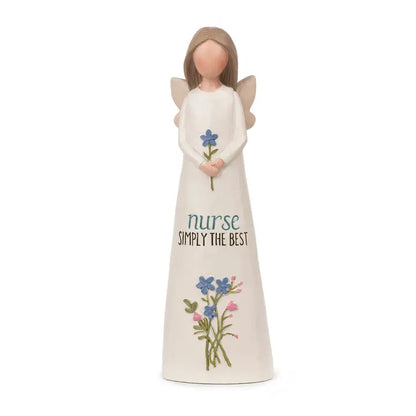 Fresh Flowers - Nurse Angel Figurine