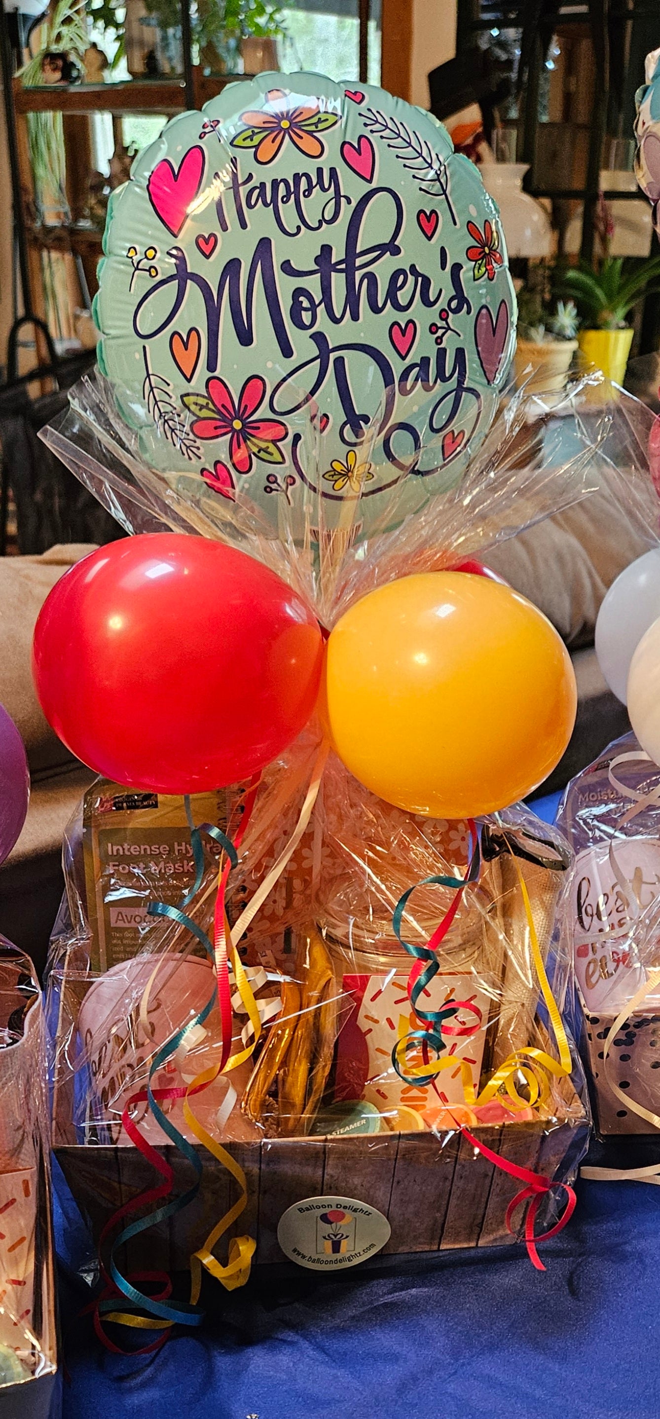 Balloon Gift Basket