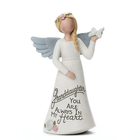 Graceful Sentiments Angel - Granddaughter Figurine