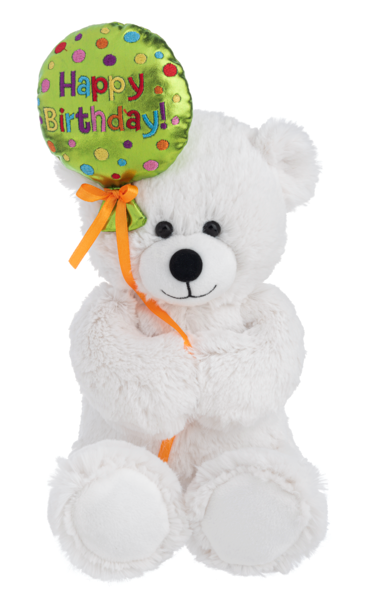 Happy Birthday Balloon Bear Plush