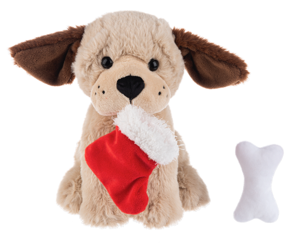 Happy Pawlidays Puppy Plush